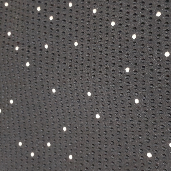 Ann Taylor Womens Dress Navy Blue Polka Dot Jacquard Sheath Cap Sleeve Scoop 2 - Picture 4 of 10